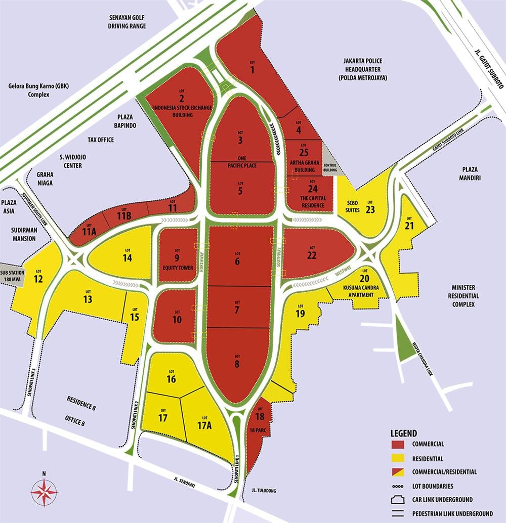 નકશો કોઈ Jakarta