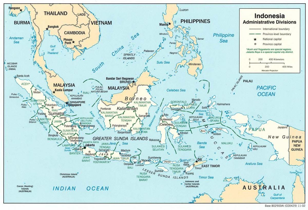જકાર્તા ઇન્ડોનેશિયા વિશ્વના નકશા