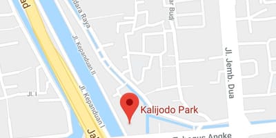 નકશો kalijodo Jakarta