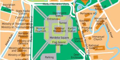 નકશો ઓફિસ Jakarta