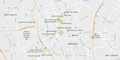 નકશો વાઉચર Jakarta